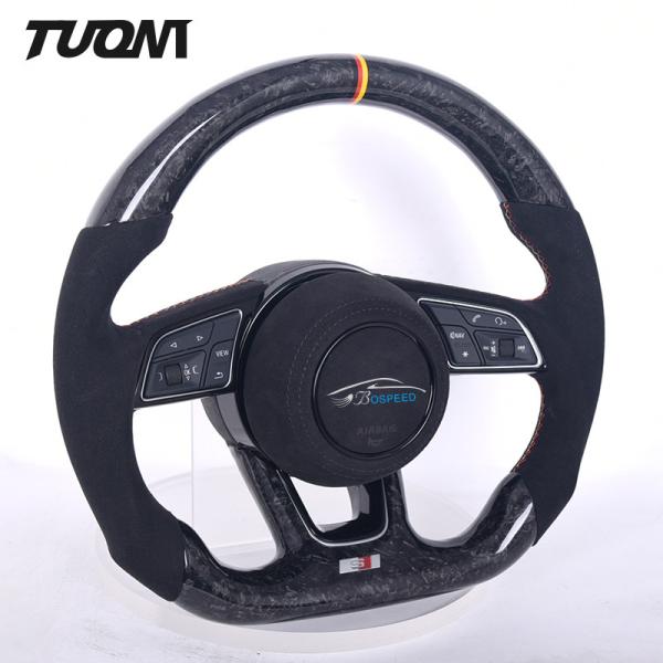 Forged Carbon Fiber Steering Wheel Alcantara Audi RS3 RS4 RS5 RS6 S3 S4 S5 S6 S7