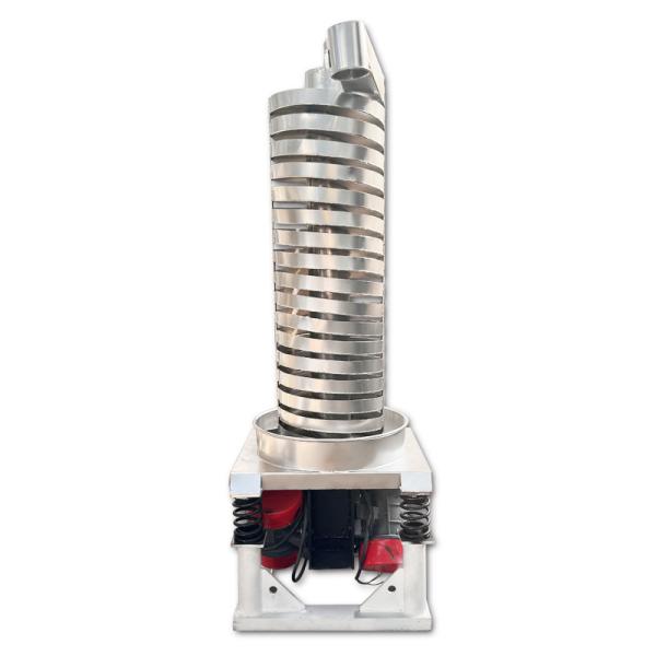 Stainless steel vertical screw elevator potassium nitrate rubber vibrating