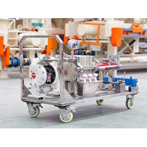 Membrane Plate Filter Press For Clay High Pressure Portable Small Test SS304