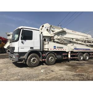 Good Condition Concrete Trailer Pump Zoomlion 47m Used Pump Truck