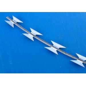 Cheap Hot Dip Galvanized BTO-22 Concertina Razor Barbed Wire with 450mm Diameter for sale