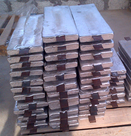 Aluminum anode cathodic protection systems seawater pipelines offshore structures