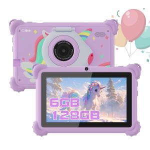 C idea 2024 Kids Tablet Ideal Gift with Android 12 Educational Apps and Durable