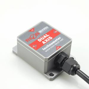 Pitch Roll Angle 20Hz Crane Analog Inclinometer Sensor Analog Tilt Detector