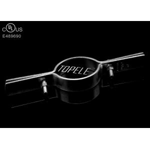 Industrial Silver Pipe Riser Clamp Customized For Cable Support , Building