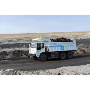 Electric Mining Truck with Long Drive Range Large Battery Capacity and Dual