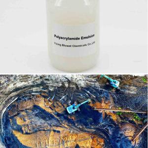 Cheap Mining Anionic Polyacrylamide Flocculants PAM Emulsion For Sedimentation for sale