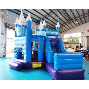 SGS Inflatable Frozen Jumping Bouncy Castle For Gardens