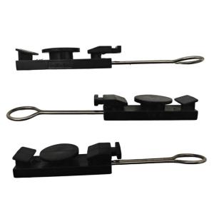 Indoor and Outdoor Installation Tension Cable Fiber Optic Flat Open Hook S Type