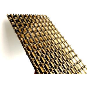 ISO Architectural Steel Mesh Decorative Wire Mesh For Cabinetry And Metal