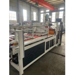 Design Semi Automatic Folding Gluing Machine for Carton Unfolding Dimensions 600