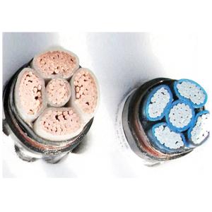 4 Core No Halogen Fire Retardant Low Smoke Zero Halogen Cable 0.6 / 1kV IEC60332