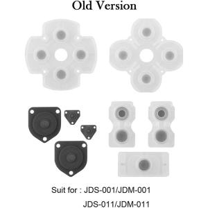 5 Sets Silicone Conductive Rubber Pads Replacement For Playstation 4 Ps4