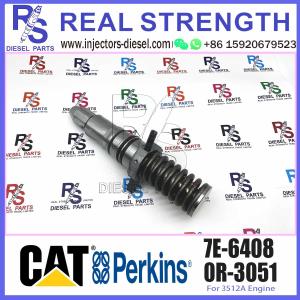 High quality Fuel injector common rail parts injector 7E-6408 for CAT 3512A 3508