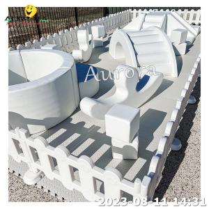 Jumpers With Slides Party Rental Equipment White Bouncy Castle Soft Play