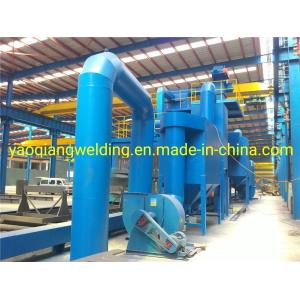 Ce Certificate H Beam Dust Cleaning Through Type Blaster Machine Automatic