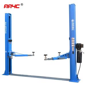 Car Parking Auto Two Post Floor Plate Lift 10000 Lb 4.5T 8 Folded Profile