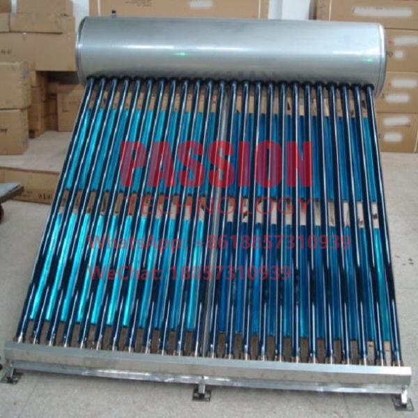 180L Compact Solar Water Heater Integrated Vacuum Tube Solar Collector