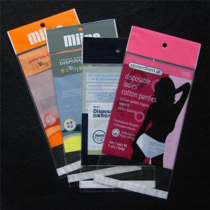 OPP BOPP Plastic Self Sealing Bags With Hang Holes All Size Stand Up Pouch