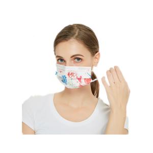 Cheap custom printed cotton allergy 3ply 4ply facial smoke face xhalation valve