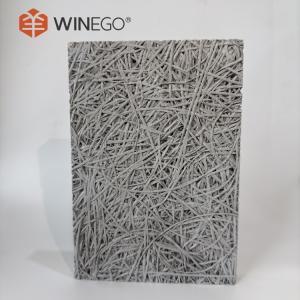 China Impact Resistance Acoustic Wood Wool Panels 15mm 20mm 25mm Thickness on sale