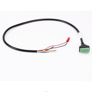 PVC Insulated Wire Harness with Terminal Block for Electronic Applications Custom Length and 100% Testing Inspection