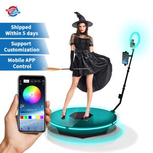 New 360 Photo Booth 80cm Portable Rental Vending Machine for Party