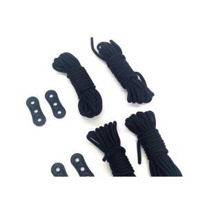 Windproof Reflective Guyline Cord Camping Tent Guide Ropes Braided 50ft/100ft