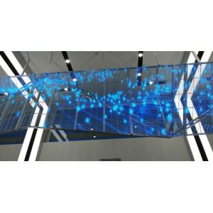 SMD2020 Transparent Glass Led Display 1/ 16scan