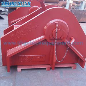 OCIMF Type Single Point Mooring Chain Stopper Welded Mounting Ship Towing