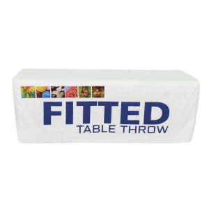 Smooth Trade Show Tablecloth Wrinkle Free Eye Catching Innovative Design