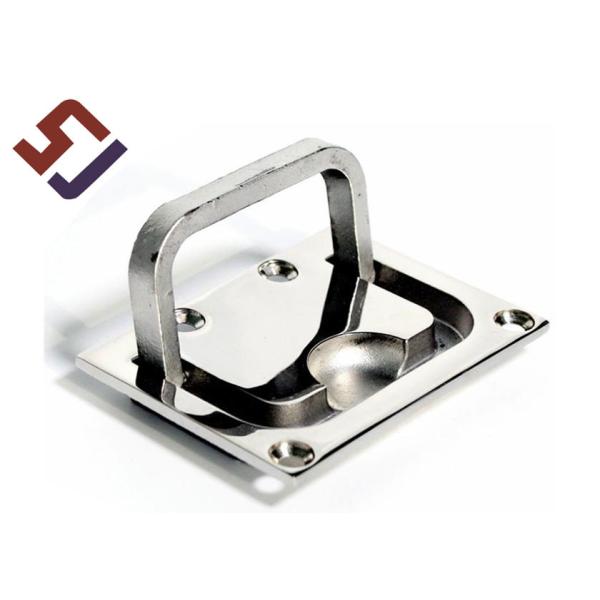 Marine Hardware Stainless Steel Precision Casting Compression Flush Pull Hatch