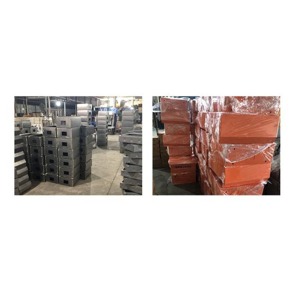 Orange Steel Electrical Enclosure Outdoor Cctv Power Supply Cable Distribution Box Waterproof