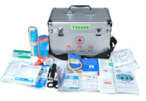 Anti-drop, waterproof, flame-retardant Linked Type First Aid Kit with high