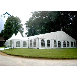 Large Scale Temporary Aluminium Frame Tents With Clear Windows For Function