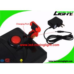 Underground Miners Helmet Light With Plug IN Charging 2.8Ah Explosion Proof