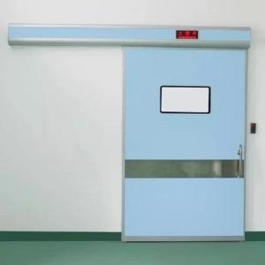 Sterile Operating Room Doors with Automatic Sliding Mechanism for Seamless