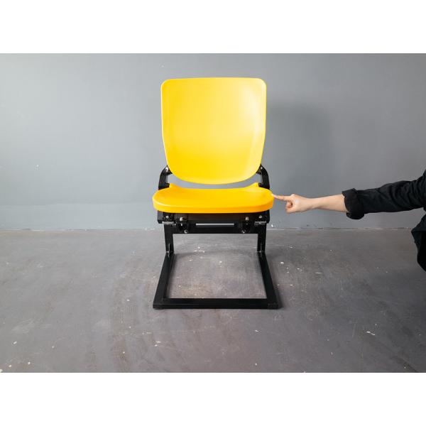 TUV Standard Riser Mounted Brackets Plastic Stadium Chair