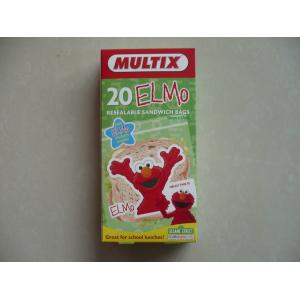 Personalized Custom Resealable Plastic Bags Fashionable With Zip Seal