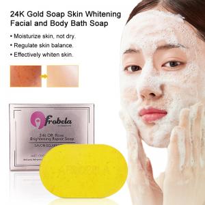 China 135g Glutathione 24k Gold Soap For Face Whitening Lighting on sale