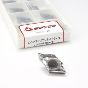 Speed Machining DCMT11T304 Cermet Inserts with Good Chemical Resistance for