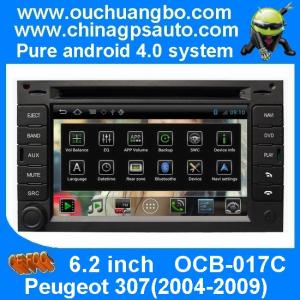Ouchuangbo Auto Radio Navi Multimedia Android 4.0 for Peugeot 307 2004-2009 with