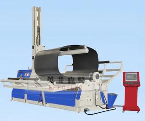Quality Servo CNC Auto 4 Roll Plate Bending Machine For Elliptical Triangular Cylinder wholesale