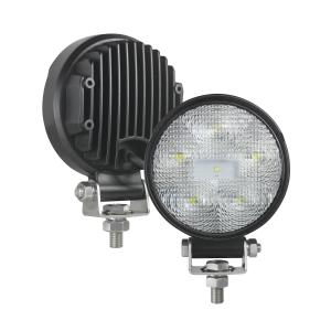 5700K 9W Black LED Work Flood Lights R10 For Tractor