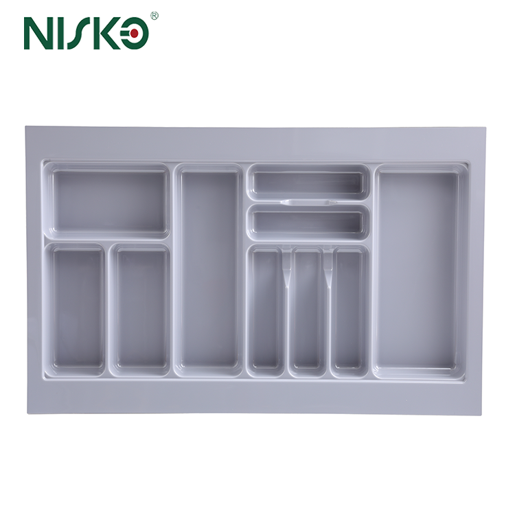 Kitchen Cutlery Tray Storage Flatware Utensil Insert Drawer for Spoons Knives
