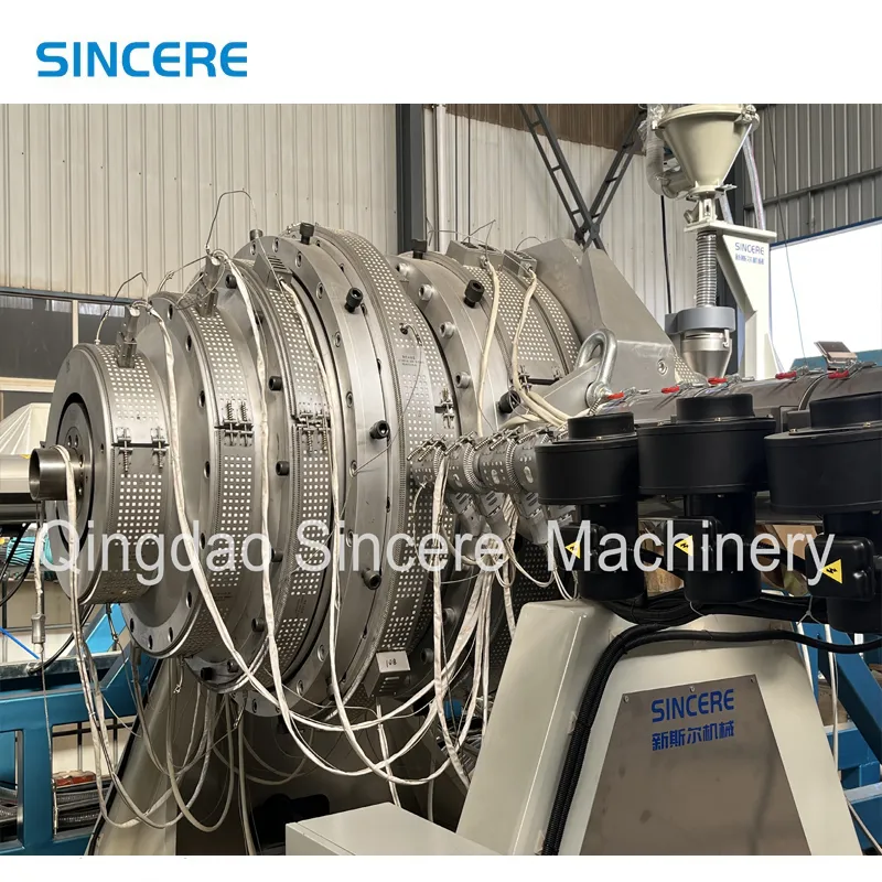 Automatic Mpp Plastic Power Pipe Production Line Machine Plastic Mpp Conduit Pipe Extruder Machine
