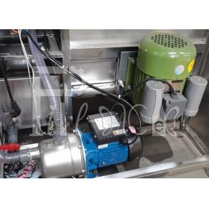 CE ISO 220V 5 Gallon Bottle Washer With Inner Rinsing Station