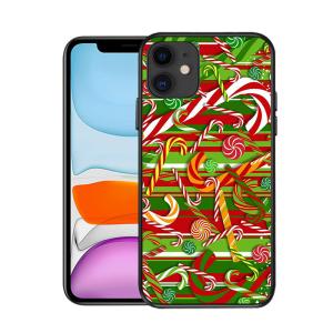 Merry Chrismas Design Iphone XR Shockproof Case Fully Wrapped Photo Print