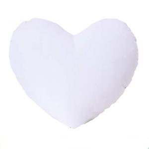 Personalized Heart Shape Sublimation Sequin Pillow Covers Heat Transfer Glitter