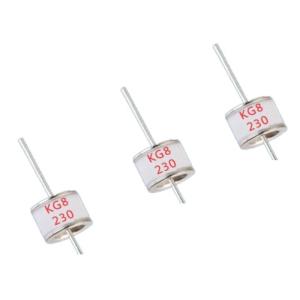 KG8 Series GDT 8x6mm 2 Electrode Switching Spark Gaps 110V-800V Surge Arrestors
